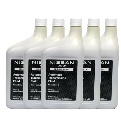 Genuine Nissan OEM Matic-S Transmission Fluid 999MP-MTS00P (5 Quarts)