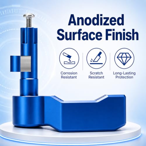 FUSCH ATV Thumb Throttle Compatible with Polaris Sportsman 450 500 570 850 1000, Aluminum Thumb Throttle Lever Replace# 2010359 2010336, Blue 4 Wheeler Throttle Control - color: Blue