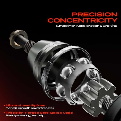 A-Premium Front Left Driver Side CV Axle Shaft Assembly - style: Front Driver Side
