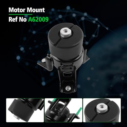 LOONGRIE Engine Motor and Trans Mounts Compatible with 2007-2011 Camry - size: 2007-2011 Camry 2.4L
