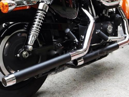 Harley Sportster Slip On Mufflers Exhaust Pipes 2004-2022