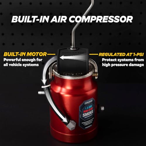 AutoLine Pro Shop Series Plus Smoke Machine - EVAP Leak Tester +Air Pump - style: Shop Series Plus & Acc