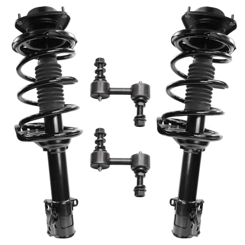 Detroit Axle - 4pc Front Struts Sway Bar Links for 2010-2012 Subaru Outback - size: 4QS54015/ sway kit