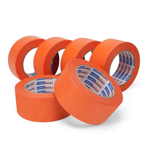 Adhes Orange Masking Tape 2" x 55yds Painters Tape - size: 2‘’ x 55yds