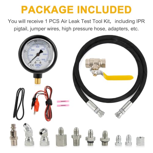 Hpop Test Tool High Pressure and Air Leak Test Gauge Tool Kit for F350