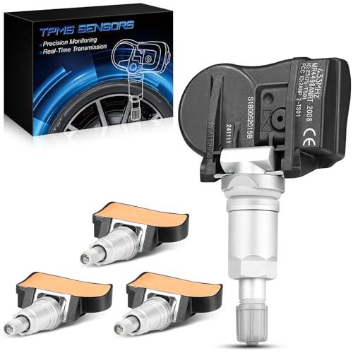 68249197AA Pre-Programed Tire Pressure Sensor Fit for:-Jeep 2014-2021 Cherokee, for:-Ram 1500 2500 3500 433MHz TPMS, 68239720AA, 68157568AA, 68239720AB, 68239720AC (4) - size: 68249197AA(4)