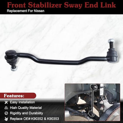 K90352 K90353 Sway Bar Link - Restore Sedan Handling - color: 1*K90352 1*K90353, size: Sway Bar Link