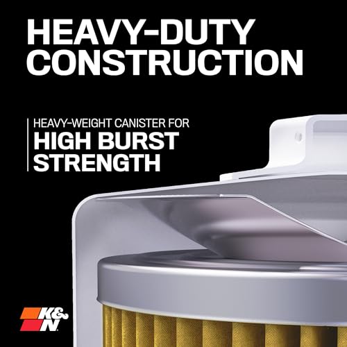 K&N Oil Filter: 20,000 Mile Engine Protection with Wrench Off Nut, HP-3003