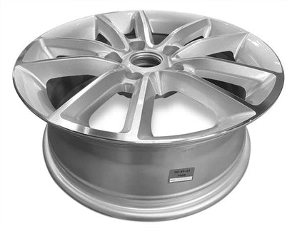 New OEM Replacement Wheel for 2018-2020 Dodge Journey 17x6.5 inch Aluminum Rim Painted Silver Fit 215/60R17