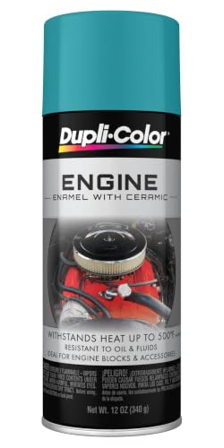 Dupli-Color Engine Paint with CERAMIC, Gloss, Chrysler Green, 12 oz - color: Chrysler Green, size: 12 Ounce (Pack of 1)