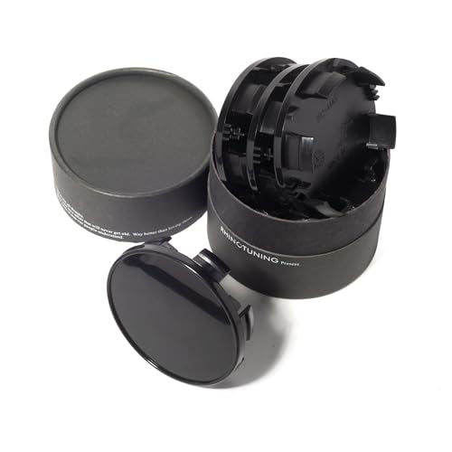 85mm(3.35in)/78mm(3.07in) Black Car Wheel Center Hub Caps Set of 4 for Titan(2004-2012) Armada(2004-2012) #40342-7S500 - color: Black