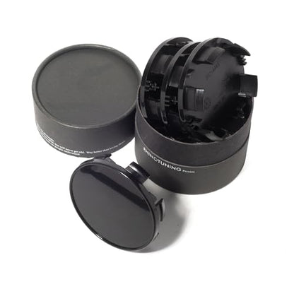 85mm(3.35in)/78mm(3.07in) Black Car Wheel Center Hub Caps Set of 4 for Titan(2004-2012) Armada(2004-2012) #40342-7S500 - color: Black