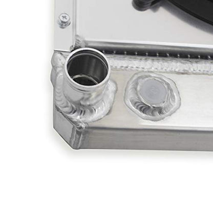 3 Rows Aluminum Radiator Fan Shroud for 1996-2005 2000 Che vy Chev - size: 82