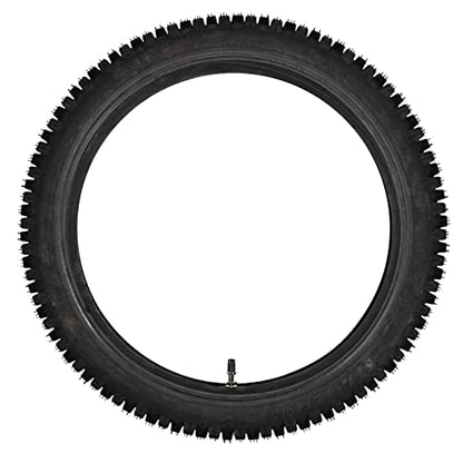 Trkimal 70/100-17 Front Tire Inner Tube Assembly Tyre for Motocross Off Road Dirt Pit Bike (70/100-17) - size: 70-100-17