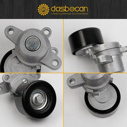Dasbecan Belt Tensioner Idler Pulley Compatible with Nissan Maxima 09-15 - size: without Belt