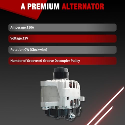 Alternator 11609N Replace 373002B760 373002B760RU 2616559 - size: 11609N