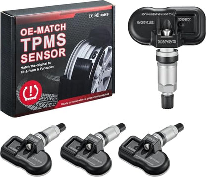 BDFHYK 4PCS Upgrade 315Mhz TPMS Sensor Compatible with F-150 Edge Ranger Flex Mustang Explorer Fusion GT Transit Connect, Lincoln Continental MKX Replaces# F2GT1A180AB F2GT1A150AB F2GZ1A189A - style: HC3Z1A189A