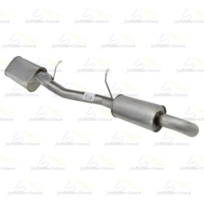 Exhaust Muffler and Tail Pipe Kit Compatible for Chevy Tahoe 2007-2014 5.3L | Stainless Steel | Northeastern Exhaust | Free Clamps and Hanger Included | Direct-Fit Replacement
