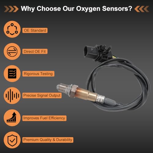 Oxygen O2 Sensor Compatible with LSU 4.9 Lambda Wide Band AEM 30-4110