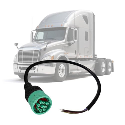 Type 2 Green J1939 9 Pin to Open Cable Adapter,J1939 DIY Connector - style: J1939 9pin-open