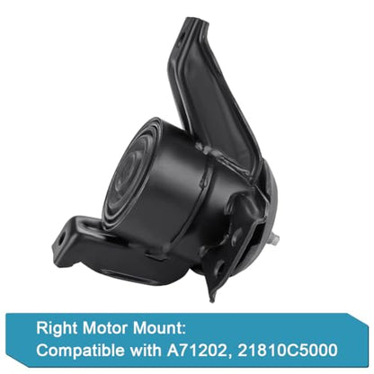 Front Right Engine Torque Strut Mount Replacement for Kia Sorento L4 2.4L - size: 2PCS-Compatible with 2016-2020 Sorento 2.4L