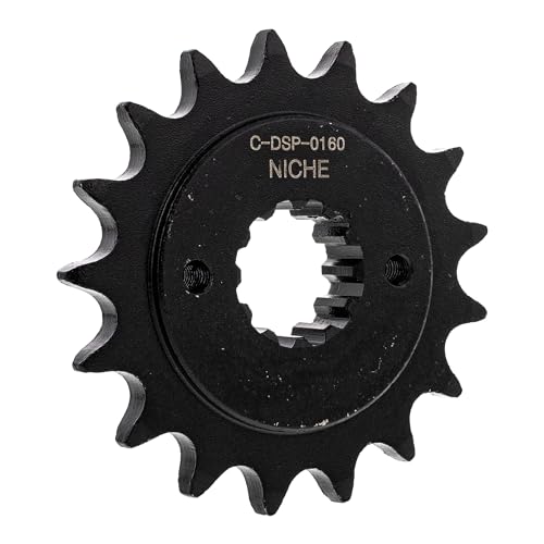 NICHE Drive Sprocket Chain Combo for Honda VT750C VT750CD VT750C2 Front 17 Rear 41 Tooth 525HZ Standard 122 Links - size: Standard Chain