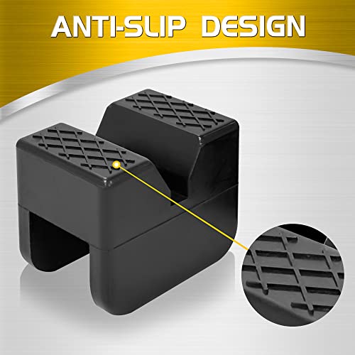 TONDA Jack Stand Pads, Rubber Pinch Weld Jack Adapter, 4 Pack - color: 4 PACK