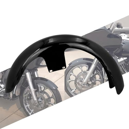 21 inch Front Fender Mudguard Fit For Harley Touring Road King FLHR Electra Glide FLHT Street Glide FLHX 2024-2025 CVO Road Glide 2023.5-2025 Gloss Black - style: Gloss Black 21inch 2024-2025