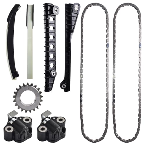 Left & Right Camshaft Rocker Arm Lifters w/Timing Chain Cam Phaser Kit Fits Ford F150 Expedition Super Crew Lariat Triton F250 F350 Super Duty Lincoln Mark LT Navigator 5.4L 3V for 2004-2008 - color: Cam kit w/Timing Chian set