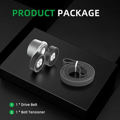 Belt Tensioner and Serpentine Belt Kit #39120 K060882 - size: for Liberty/Nitro 2009-2012