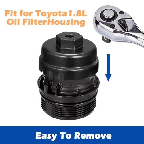 Oil Filter Wrench 64mm 14-Flute for Toyota Lexus Scion with 4 Slots