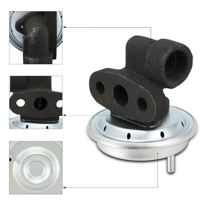 AULINK EGV464 EGR Valve For Ford Windstar Mustang F150,For Mazda B2300 - color: Black EGV464