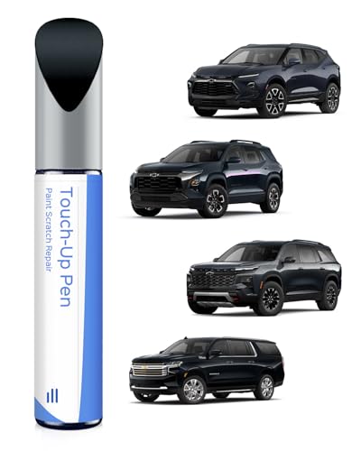 GLU/WA328E Midnight Blue Metallic Touch Up Paint Compatible with Chevrolet Exact Match Chips and Nicks Touch Up - color: Midnight Blue Metallic(GLU/WA328E) compatible with Blazer/Equinox/Suburban/Tahoe/Traverse/Trax-models