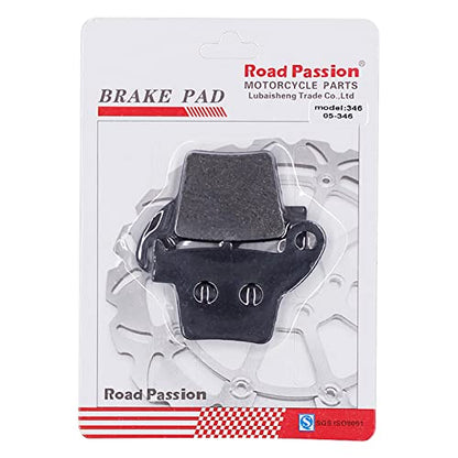 Road Passion Carbon Fiber Front & Rear Brake Pads for HONDA CR125R CR250R 2002-2007 / CRF250R CRF250X 2004-2009 / CRF 450R CRF 450X 2002-2009