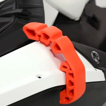 JOJOCY 2 PCS Snap in Bumpers/Fenders Kit, Tear-Resistant Material for Sea-Doo GTI, GTR, Wake 170 (2020+) & RXP-X (2021), Orange, Fits Models 295100418 & 295100729