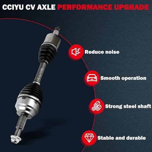 CCIYU Front Left CV Axle Drive Shafts for Jeep Grand Cherok- 2011-2022 - size: 17-5786