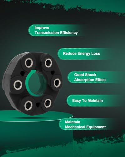 SCITOO 935-154 Drive Shaft Coupler Flex Joint Propshaft Coupling - size: Outer Diameter: 143 mm, 935-154