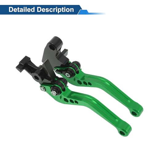 Short Brake Clutch Levers for Triumph Tiger 800 XC/XCX 2015-2018 - color: Green