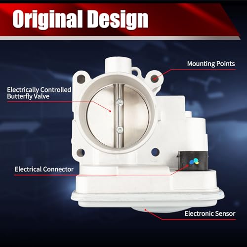 Electronic Throttle Body Assembly S20176 977-025 67-7002 6E-7002 TB1150 - size: S20176