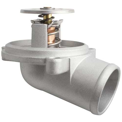 BOXI 902-5175 Engine Coolant Thermostat Housing Assembly Fits for Mercedes-Benz C230 2002 Kompressor Coupe 2-Door L4 2.3L / Replaces ‎944189 1112001715