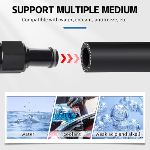 3/4 Heater Hose, 20FT EPDM Coolant Line for Radiator and Engine Cooling - size: 3/4''-20FT