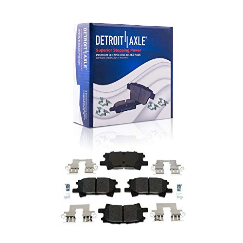 Detroit Axle - 10pc Brake Kit for 2004-2007 Toyota Highlander - size: 10BPR47539/kit