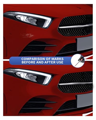 590/3590 Mars Red Touch Up Paint Repair Kit Compatible with Mercedes-Benz - DIY Kit Exactly Matches Chips and Nicks - color: Mars Red(590/3590)