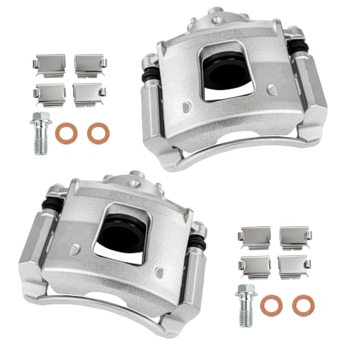 cciyu Front Left & Right Disc Brake Calipers Assembly 18B4772 18B4773 - size: Front[18B4772+18B4773]