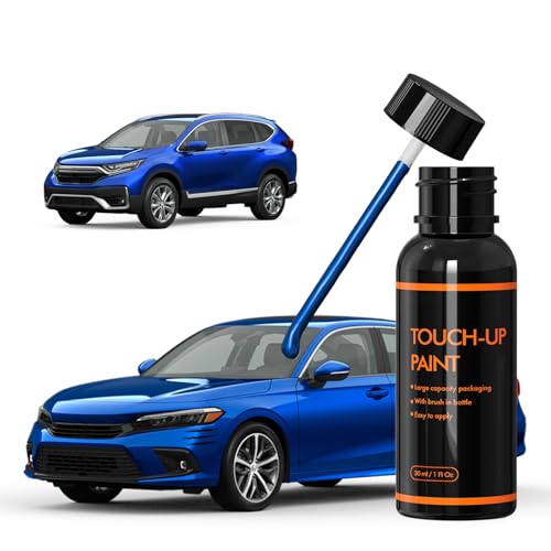 B-593M Aegean Blue Metallic Touch Up Paint for Honda - color: Aegean Blue Metallic B-593M