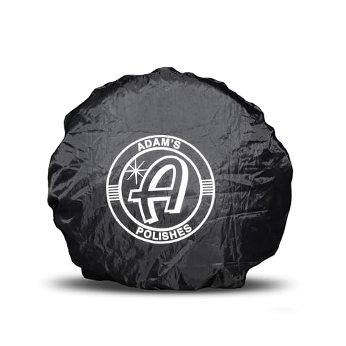 Adam's Polishes Wheel & Tire Covers (4-Pack) - UV Resistant Weather Proof Wheel Protecters for Cars, Trucks, Campers, RVs, & Trailers