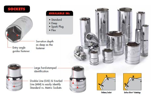 GEARWRENCH 80558 13 Piece 3/8-Inch Drive Metric Socket Set - style: 13 piece