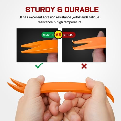 Nilight 935Pcs Car Push Retainer Clips with Fasteners Assortment - color: 935Pcs Clips + Remover