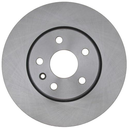 ACDelco Silver Front Brake Rotor 18A2822A | GM 88878113 Brake Rotors for Select Chevrolet Bolt EUV, Bolt EV, Sonic, Chevy Cruze, Volt, and more