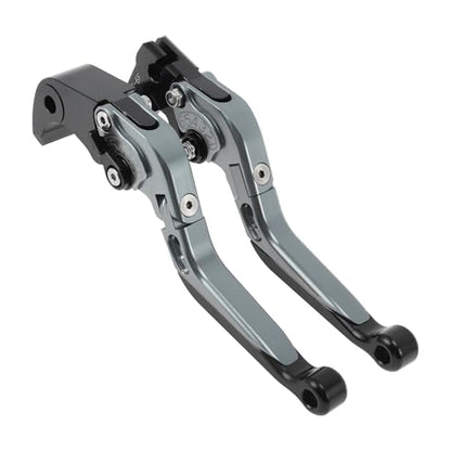 YZF-R7 Brake Clutch Levers for Yamaha 21-25 6 Position - color: Titanium Handle Black End